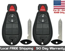 Lot of 2x New Replacement Keyless Entry Remote Key Fob for RAM 2013 - 2024