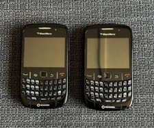 Lot Of Two BlackBerry Curve 8520 - Black Smartphone UNTESTED READ