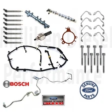 Fuel Contamination Kit 2020-2022 6.7L Ford Powerstroke no CP4 Pump Core Charge