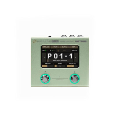 HOTONE Ampero Audio Amplifier Modeler Dual Core Digital Effects Processor