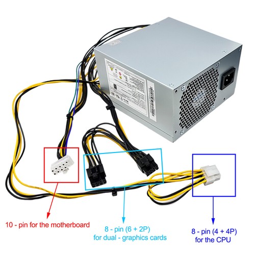 Server Power Supplies For Lenovo fsp750-75agpaa 500w10 pin - Picture 2 of 4