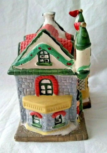 Nieve Navidad Pueblo Adorado Juguete Tienda de Juguetes Decoración Casa - Imagen 4 de 6