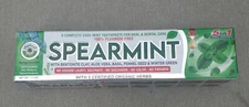 6X SPEARMINT ORGANIC TOOTHPASTE - AL RIYAN  100% Natural Fluoride free