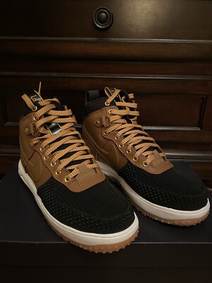 Size 9 - Nike Lunar Force 1 Duckboot 18 Tan Black