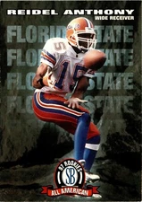 1997 Score Board NFL Rookies Reidel Anthony #84 Base Set Florida Gators