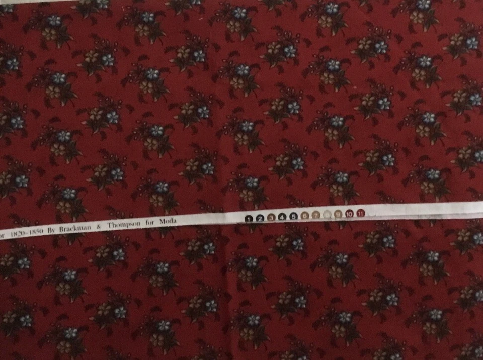 MODA Barbara Brackman/ Terry Clothier Thompson Windsor ~ 17” x 41” - Image 4 of 4