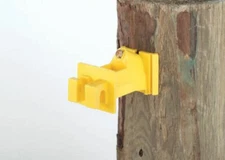 Dare Snug Wood Post Insulator Electric Fence Farm Fencing Livestock 25 Count