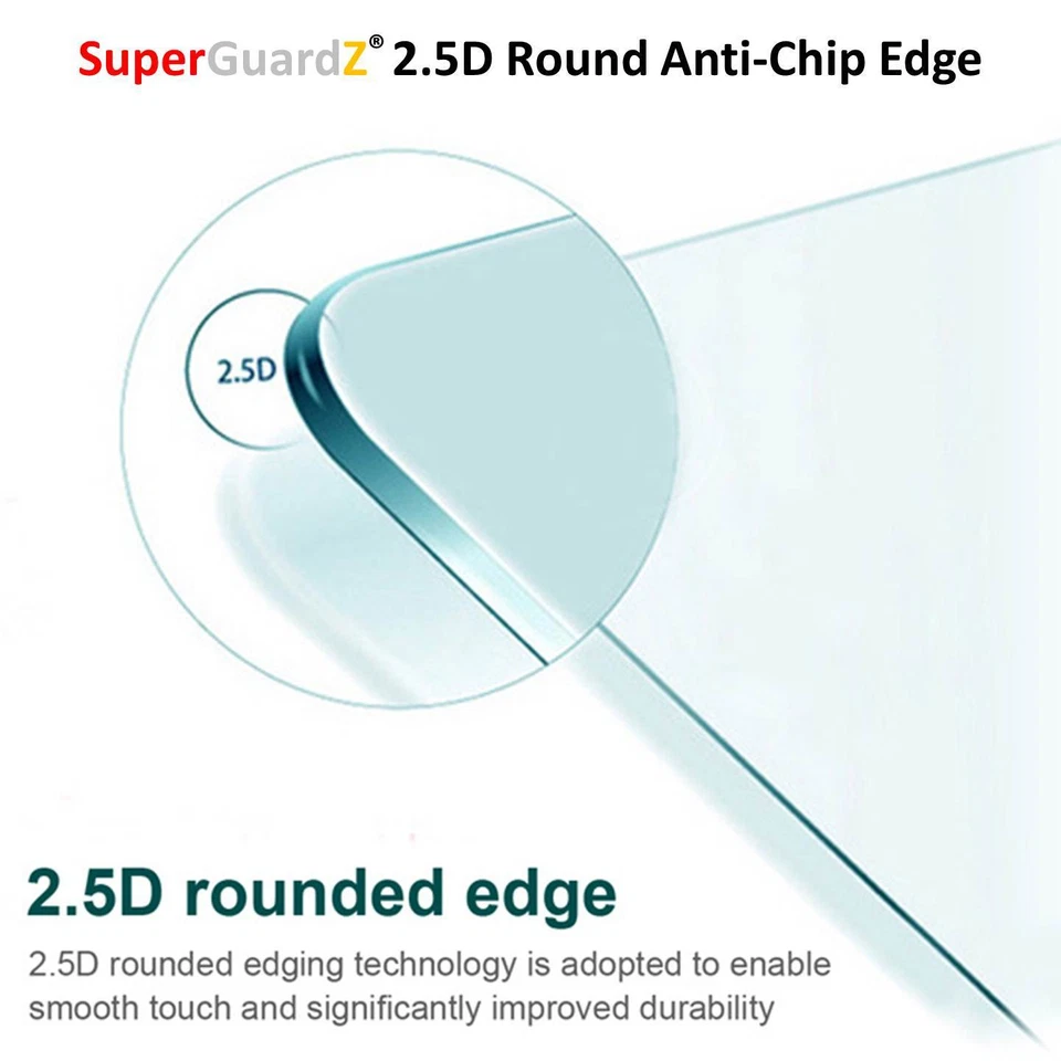 3X SuperGuardZ® Tempered Glass Screen Protector For Apple Watch Series 3 42 mm - Image 4 of 4