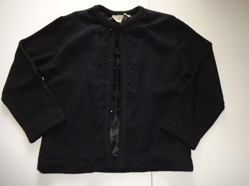 Park-Storyk New York P.S. de colección Suéter Boutique Negro Con Cuentas S M Forrado - Imagen 1 de 7