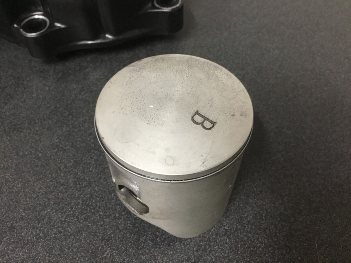 2004 Kawasaki KX125 KX 125 cylinder jug power valve piston kit