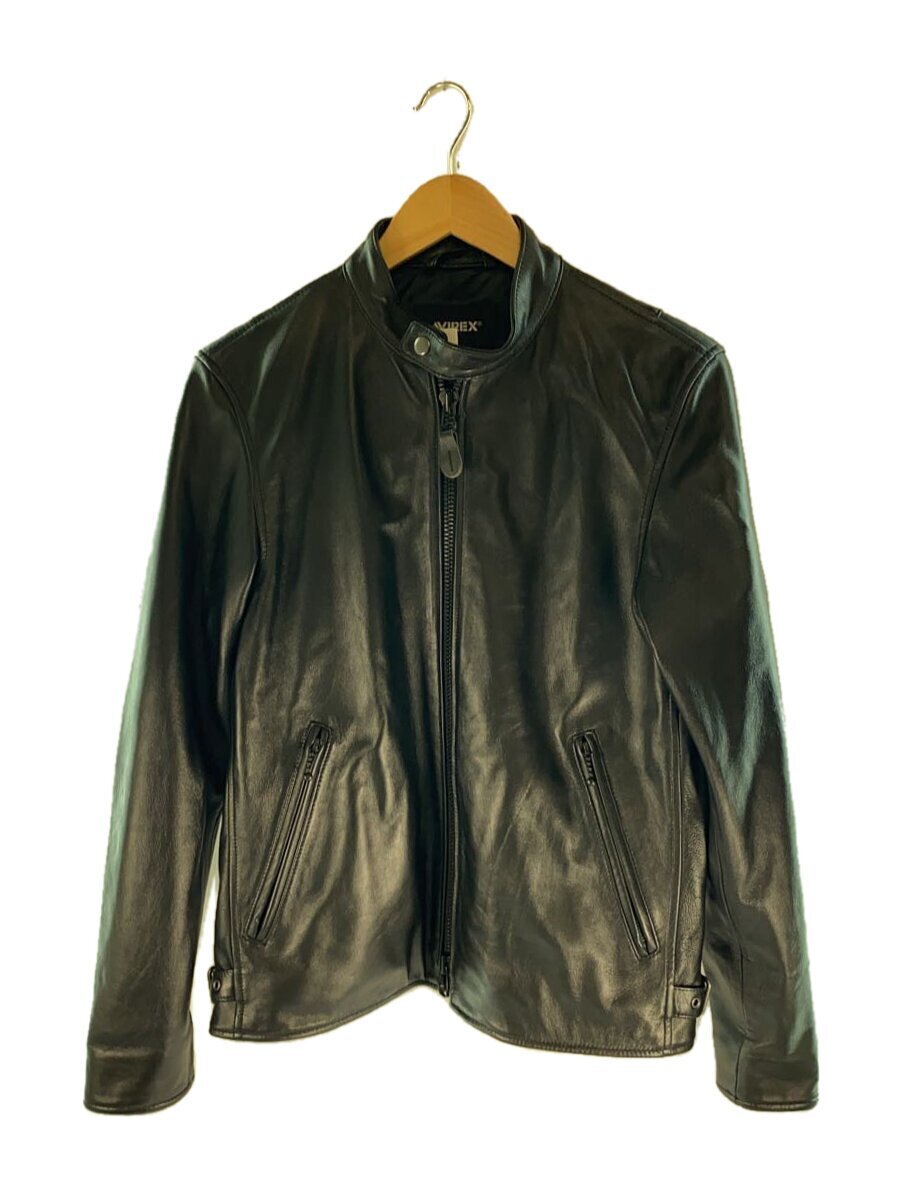 Avirex Single Rider Jacket Leather Black M 783-3250065 | eBay