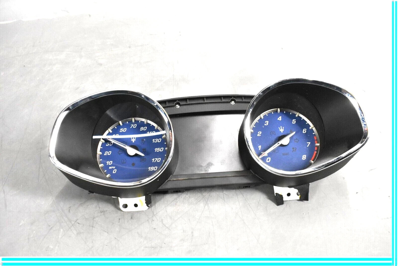 14-17 Maserati Quattroporte S Q4 M156 3.0L Instrument Cluster Speedometer OEM