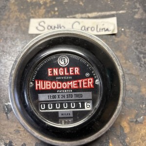 Vintage Engler Driveless Hubodometer 10.00-20 11-22.5 STD #1077