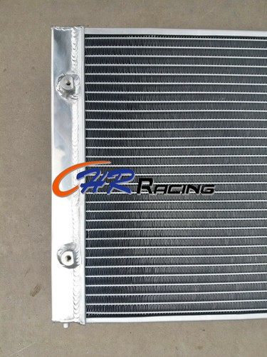 Aluminum Radiator+Fans for 1993-1999 Volkswagen Golf Cabrio Jetta MK3 2.0L L4 MT - Picture 7 of 7