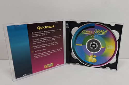 Corel Draw 6 (32-Bit Graphics | 4-Discs CD-ROM PC Software) - Bild 2 von 5