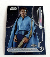 Lando Calrissian 2024 Star Wars Topps Chrome Rebel Alliance Refractor Card