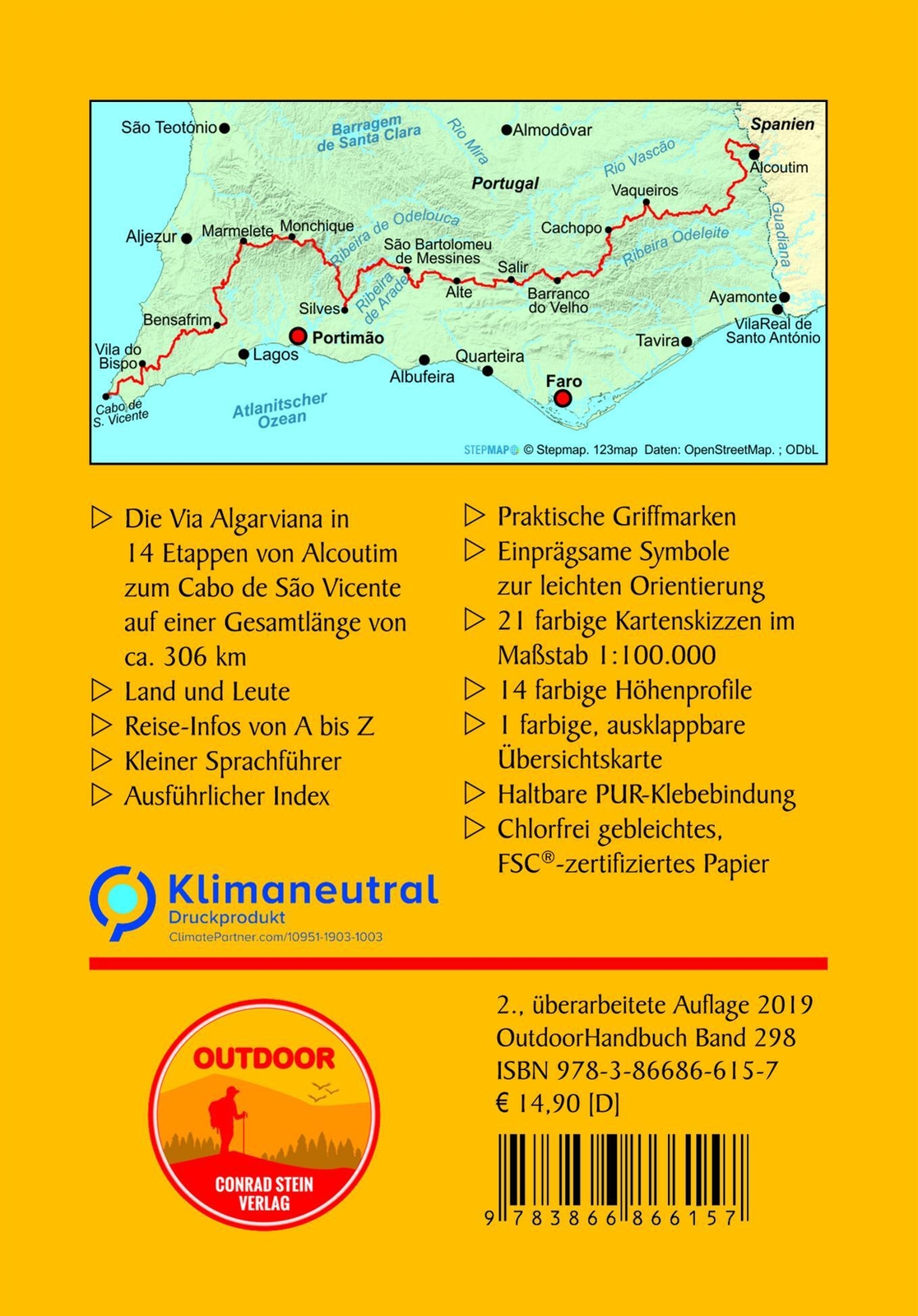 Thumbnail - Portugal: Via Algarviana | Christiane Heitzmann | Deutsch |