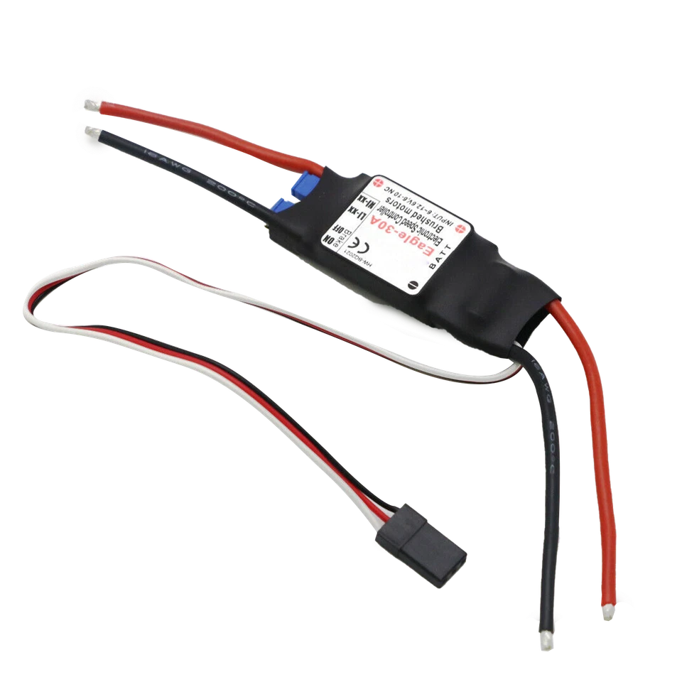Hobbywing Eagle 30A Brushed ESC W/1A BEC Speed Controller For Brushed Motor HL - Image 3 of 4