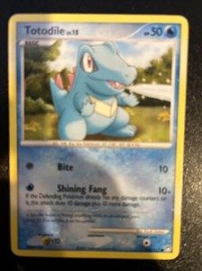 2007 Totodile - 106/123 - Mysterious Treasures - Common - Pokémon TCG