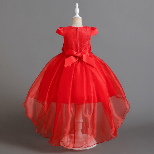 Pageant Flower Girls Wedding Dresses Pageant Evening Party Tulle Tutu Dress Kids - Picture 10 of 49