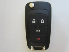 OEM CHEVY FLIP KEY KEYLESS REMOTE KEY FOB TRANSMITTER ALARM 13501913 UNLOCKED