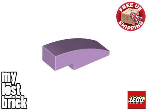 Pack de 5 NUEVOS LEGO Slopes Curved 3x1 Sin pernos (Parte 50950) + SELECCIONAR COLOR - Imagen 20 de 37