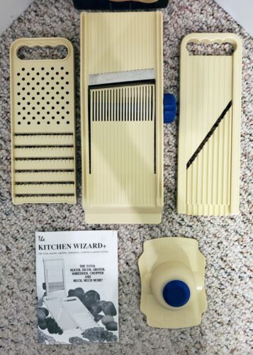 Vintage The Kitchen Wizard Slicer Dicer Grater Shredder Chopper, As Seen on TV - Picture 2 of 9