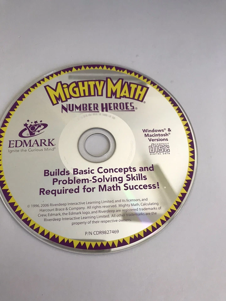 Mighty Math Number Heros And Calculating Crew CD ROM - Image 2 of 3