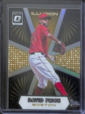 2016 Donruss Optic Illusion Gold #I-20 David Price No 6 of 10