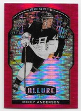 20/21 UPPER DECK ALLURE RED RAINBOW PARALLEL Hockey (#1-150) U-Pick From List