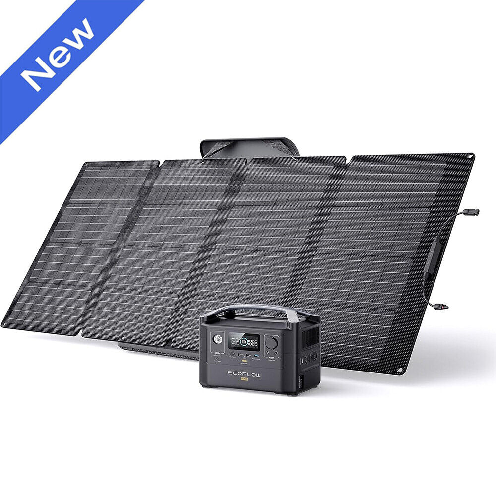 EcoFlow River PRO Power Station 720Wh 600W with 160W EcoFlow River PRO Power Station 720Wh 600W with 160W