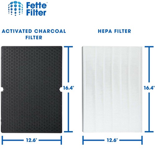True Hepa Air Purifier Replacement Filter Compatible with Winix 116130 Filter H - Picture 4 of 7