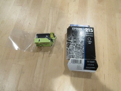 New Genuine Epson 215 Black Ink Cartridge for WF-100 WF-110 EC-C110 EXP 09/22