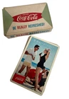 Vintage Coca-cola Playing Cards BE REALLY REFRESHED! 1960s Beach Party Incomplet