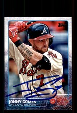 Signed Baseball Card Auto Jonny Gomes 2015 Topps Update #US387 Atlanta Braves