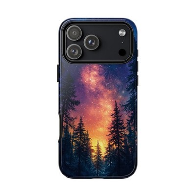 Phone Ink   Starry Night Forest Case   Lifetime Warranty