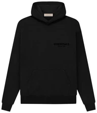 Fear of God Essentials Hoodie Stretch Limo Black Size XS NEW IN BAG  $110 RETAIL