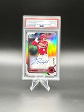 JUSTIN BOYD 2022 Bowman Draft Chrome Autograph Refractor 335/499 PSA 10 Gem Mint
