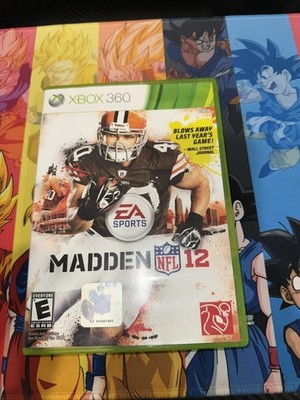 Microsoft Xbox 360 Madden NFL 12 2012 Tested Working Very Good ML417