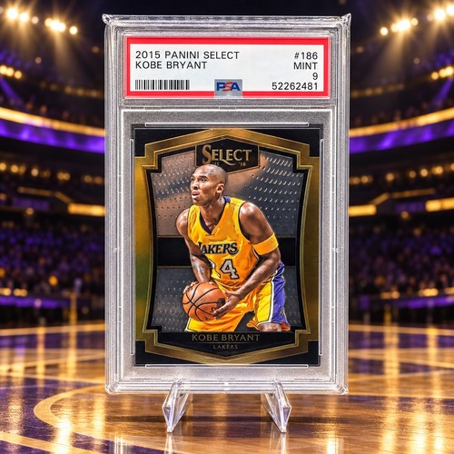 Panini 2015 Select Kobe Bryant #186 Los Angeles Lakers PSA 9 MINT