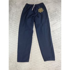 Vintage Champion Reverse Weave Notre Dame Sweatpants Navy Small Made in USA
