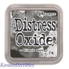 Tim Holtz Distress Oxide Black Soot Ink Pad New Sealed