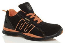 STIVALI ANTINFORTUNISTICI UOMO TACCO BASSO PIATTO SPORTIVI PUNTA ACCIAIO SCARPE DA GINNASTICA MISURA 8 42