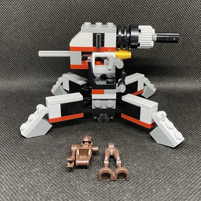 Lego Stars Wars 9488 Republic Artillery Cannon w/ Commando Droid
