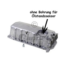 ÖLWANNE ALU für AUDI A3 SKODA VW GOLF 4 CADDY POLO SHARAN 1,6 1,9 SDi TDi 2,0