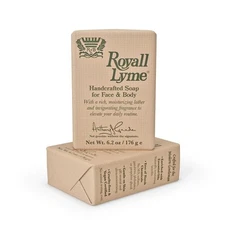 Royall Lyme Soap 6.2 oz  (Two Bars) - USA