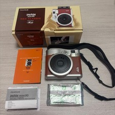 FUJIFILM instax mini 90 NEO CLASSIC Cheki Brown