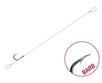 Delphin Vorfach FLR Loop Quickstop 6 Stk 12Cm 0,22Mm Barb #6