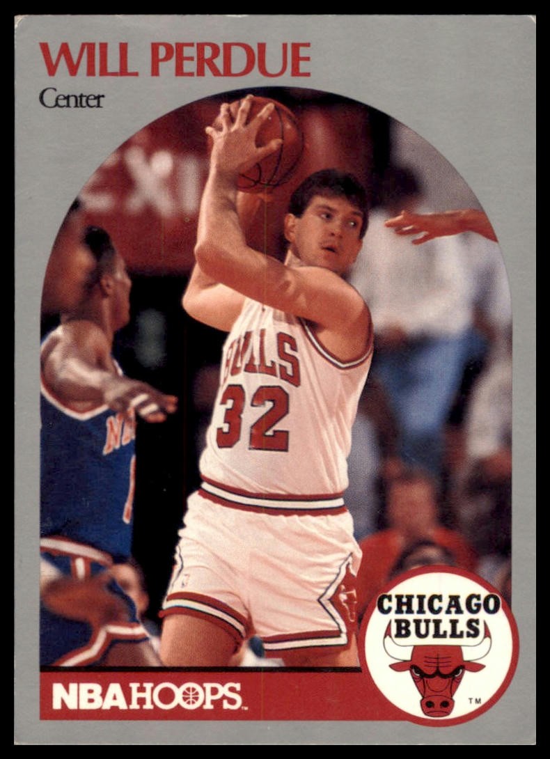1990-91 Hoops #68 Will Perdue