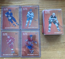 2025-26 UD Allure Color Flow Red-Orange Complete Set 30 Plus 3 EX Rookies